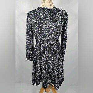 MANGO MNG FLORAL DRESS Sz 8